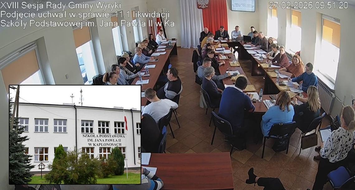 budynek szkoły w kaplonosach