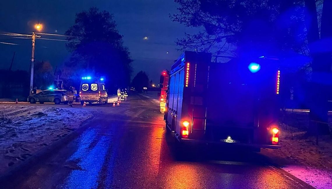 Gm. Żółkiewka. Zderzenie dwóch aut we wsi Koszarsko