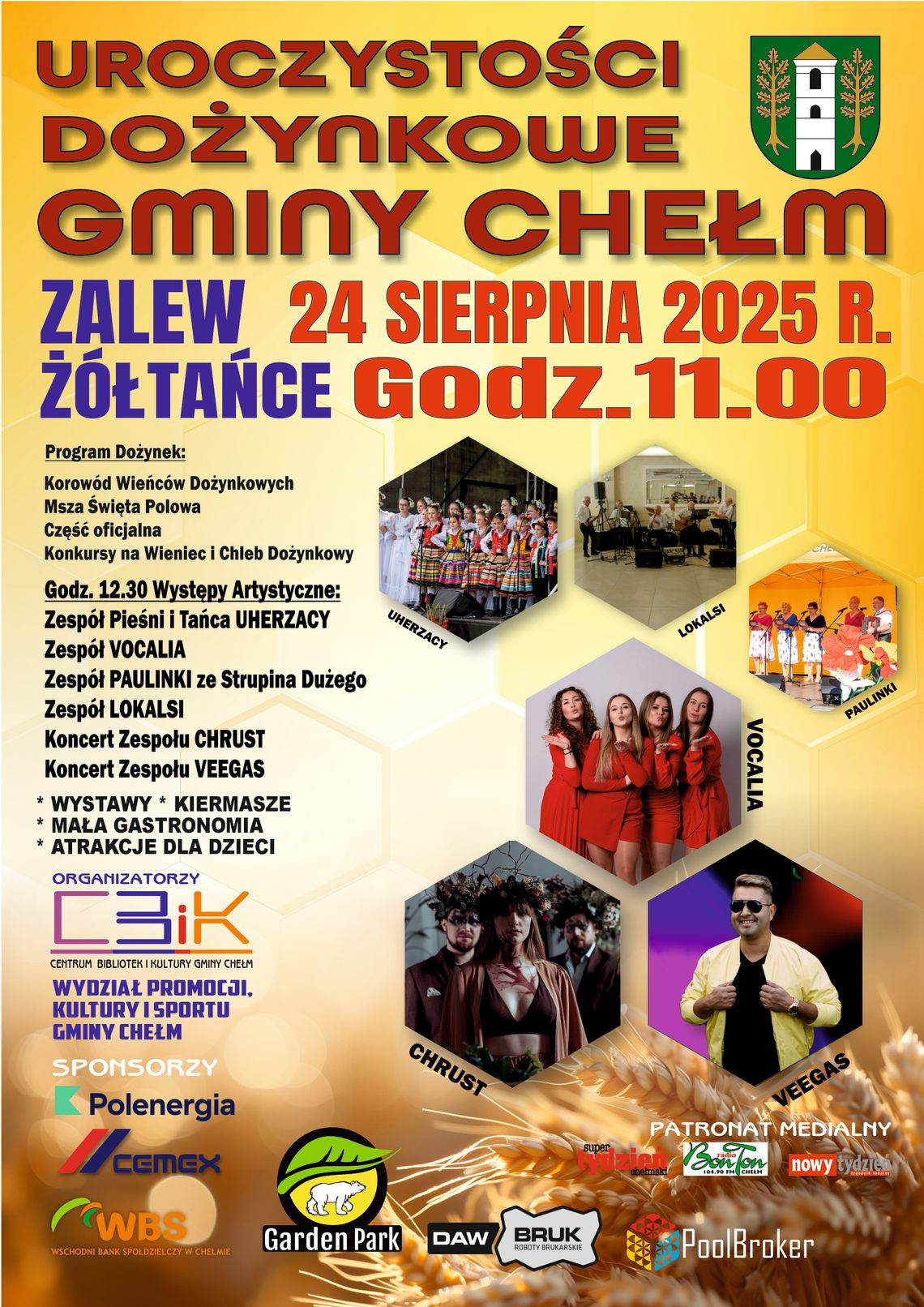 Gmina Chełm zaprasza na Dożynki 2025