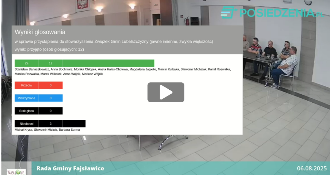 Gmina Fajsławice dołącza do Związku Gmin Lubelszczyzny