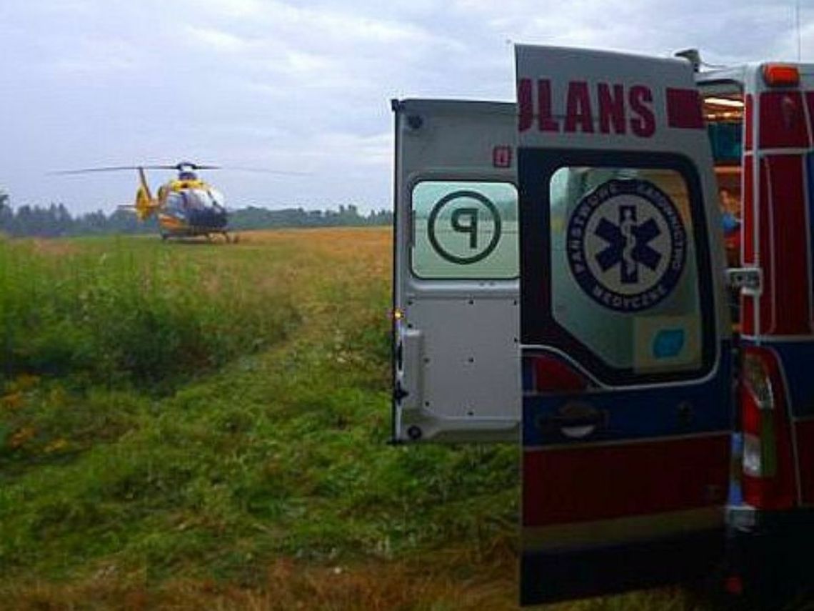 Wypadek przy wycince lasu. Nie żyje 54-letni pilarz