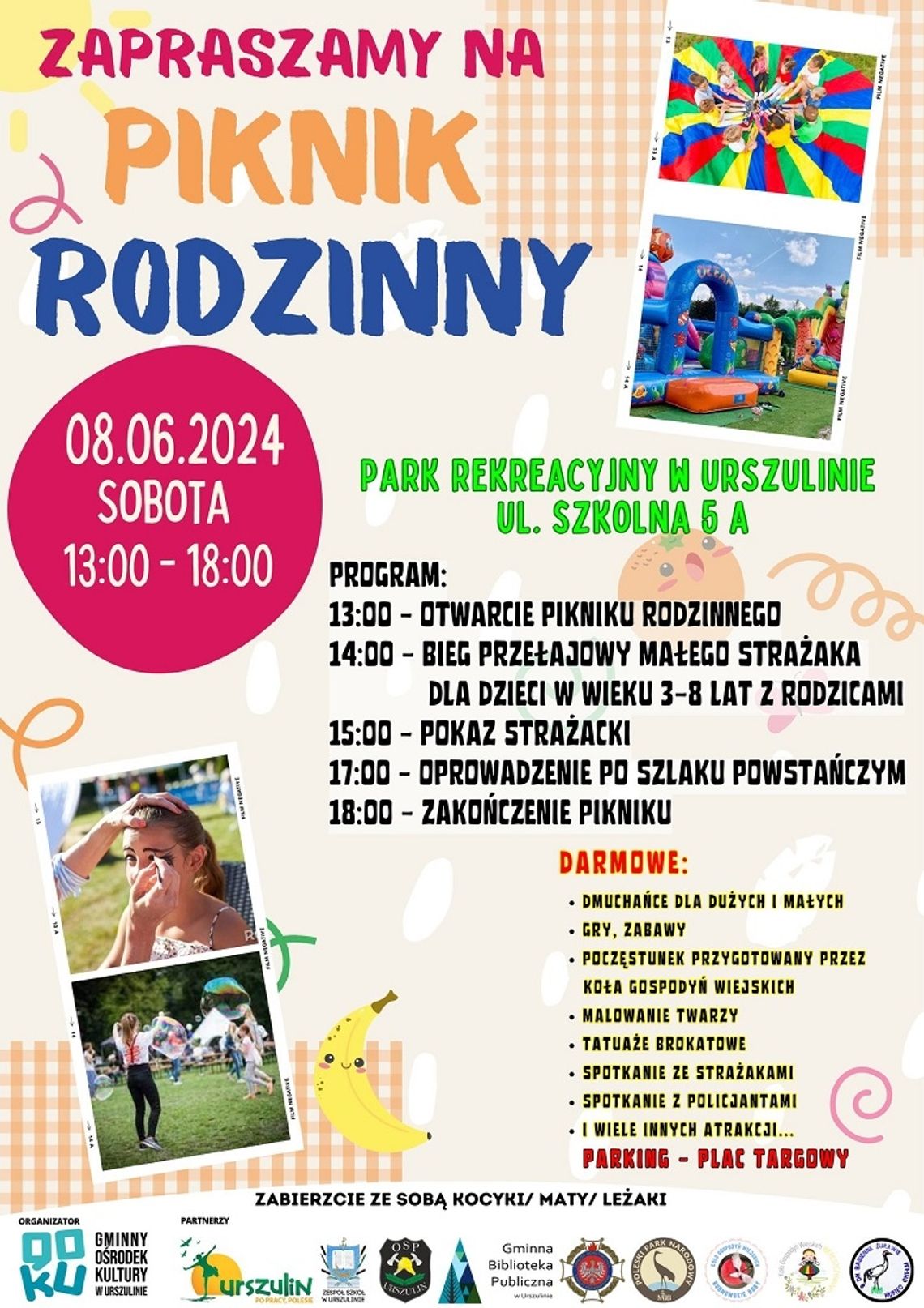 Gmina Urszulin.  Czas na Piknik Rodzinny