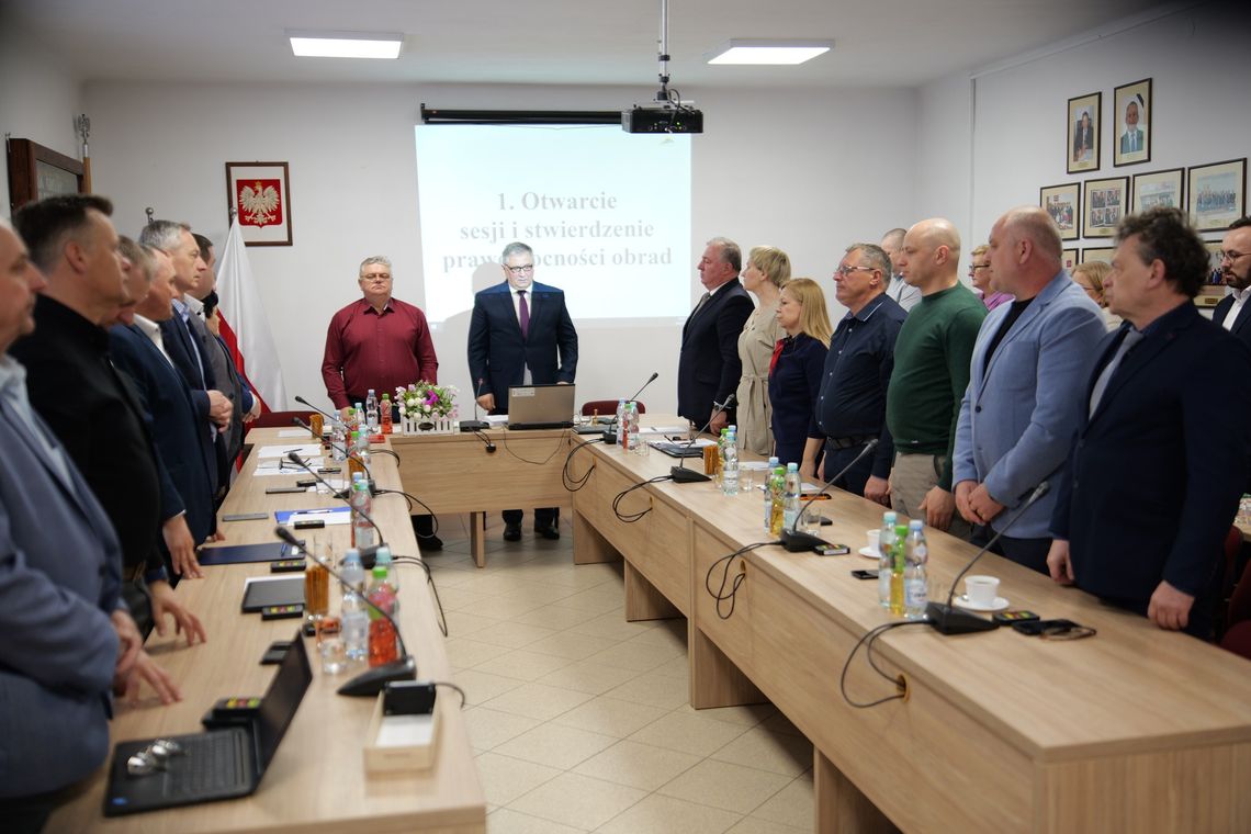 kadr z sesji rady gminy włodawa