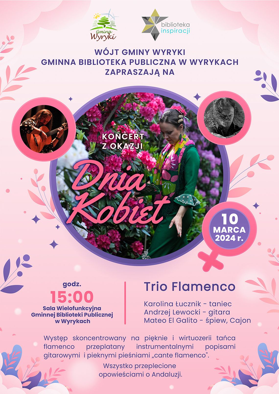 Gmina Wyryki. Świętowanie Dnia kobiet w rytmie flamenco