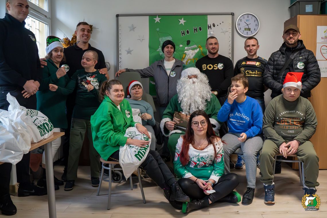 Biało-Zielony Mikołaj