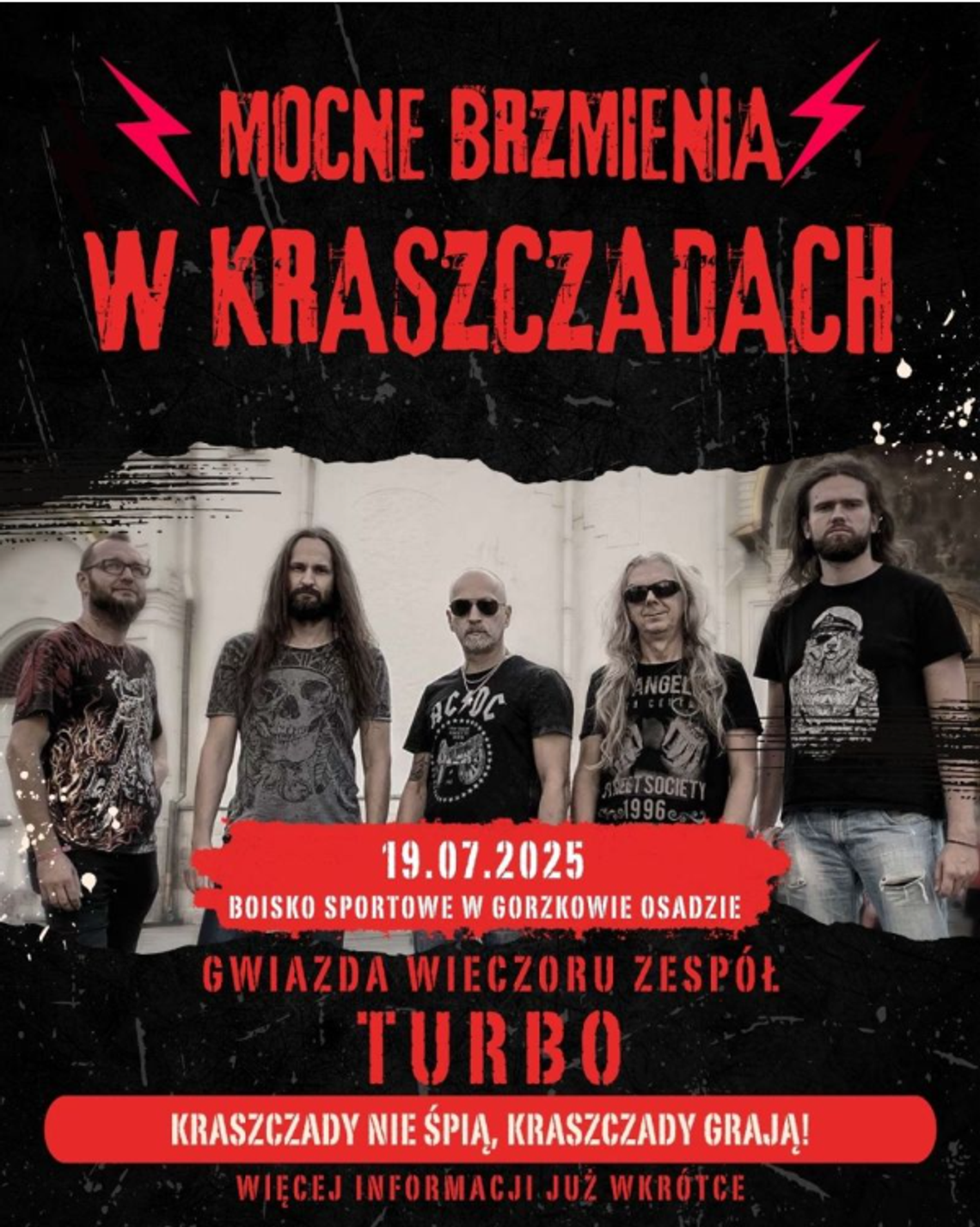 Gorzków. Zespół Turbo gwiazdą lipcowego koncertu. Legenda polskiego heavy metalu zagra na żywo Gorzków. Zespół Turbo gwiazdą lipcowego koncertu. Legenda polskiego heavy metalu zagra na żywo