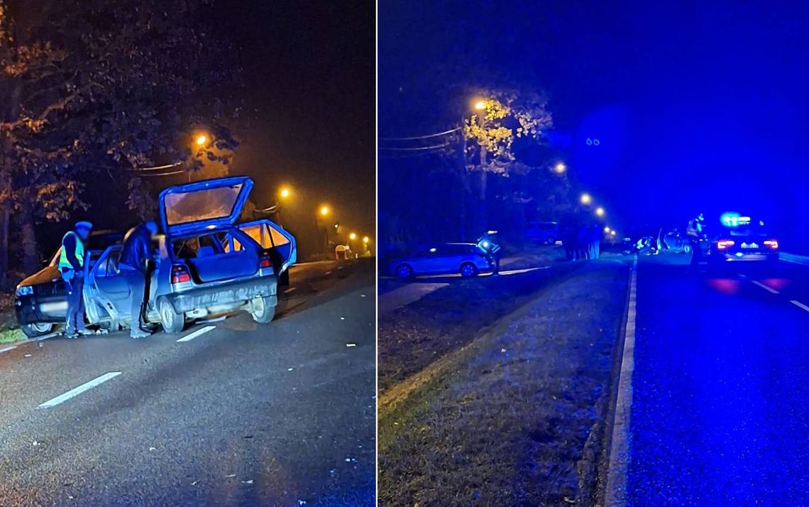 Zderzenie trzech aut w Rudce pod Chełmem. Dwie osoby zabrane do szpitala Zderzenie trzech aut w Rudce pod Chełmem. Dwie osoby zabrane do szpitala