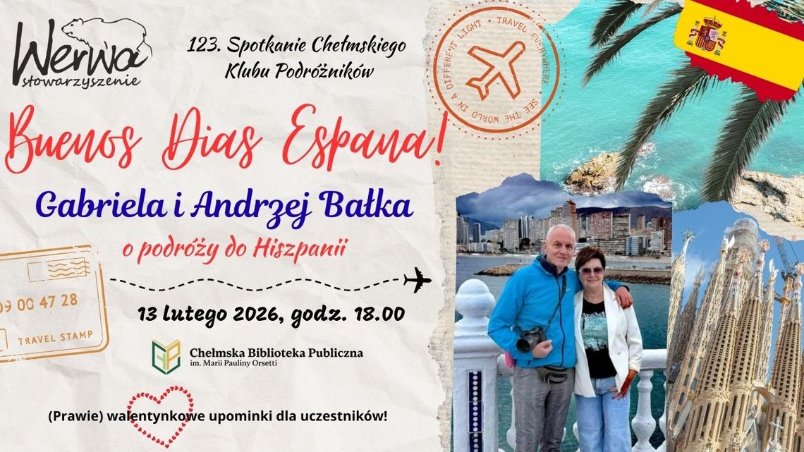 13 lutego o godzinie 18:00, sala widowiskowa Chełmskiej Biblioteki Publicznej przy ul. Partyzantów stanie się miejscem spotkania miłośników kultury iberyjskiej.