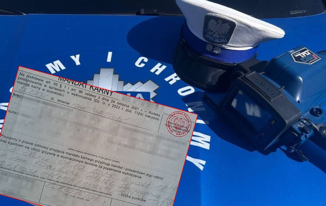 Horrendalny mandat! Ten drogowy recydywista z powiatu włodawskiego pobił rekord!