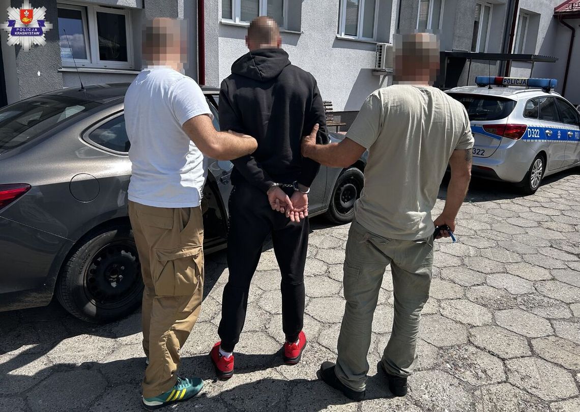 28-latek z Krasnegostawu tymczasowo aresztowany za znęcanie się nad partnerką Sąd Rejonowy w Krasnymstawie zdecydował o trzymiesięcznym tymczasowym aresztowaniu 28-letniego mieszkańca miasta, podejrzanego o znęcanie się psychiczne i fizyczne nad swoją partnerką. Jak ustalili śledczy, mężczyzna miał przez dłuższy czas stosować wobec kobiety przemoc.