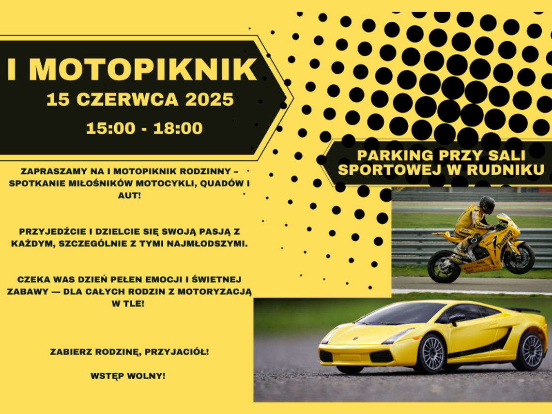 I Motopiknik Rodzinny w Rudniku