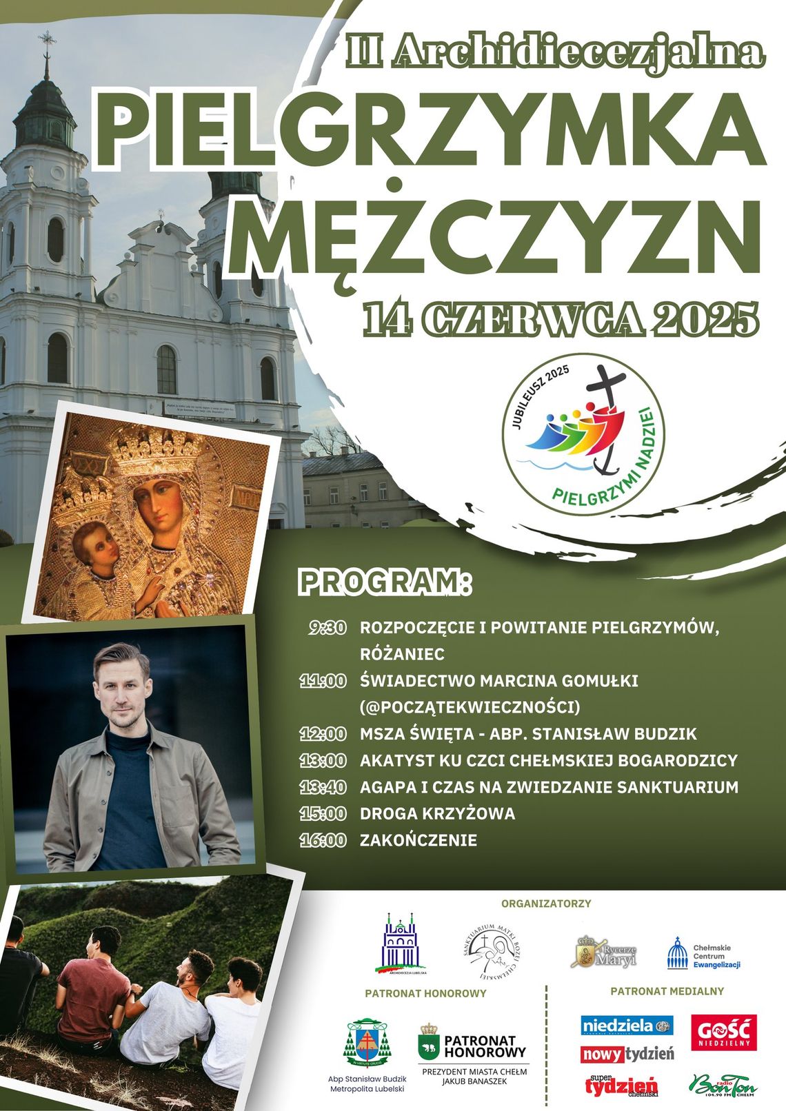 II Archidiecezjalna Pielgrzymka Mężczyzn do Sanktuarium Matki Bożej Chełmskiej