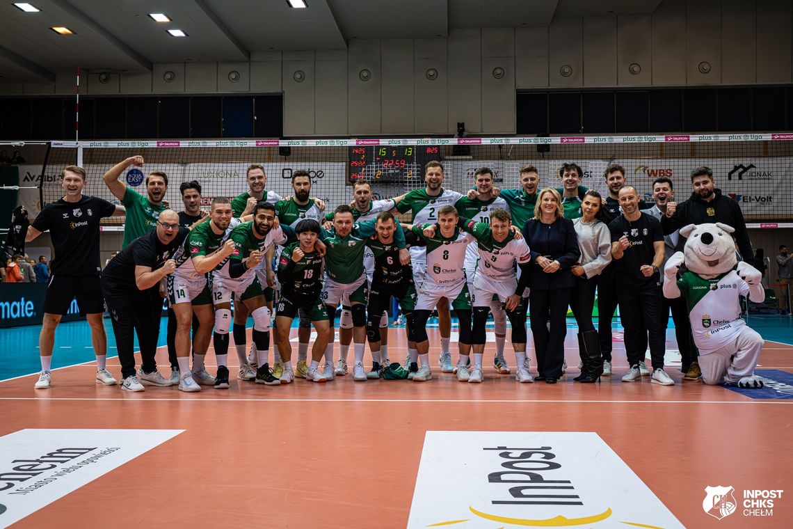 Zdjęcie z meczu InPost ChKS Chełm z Cuprumem Stilon Gorzów
