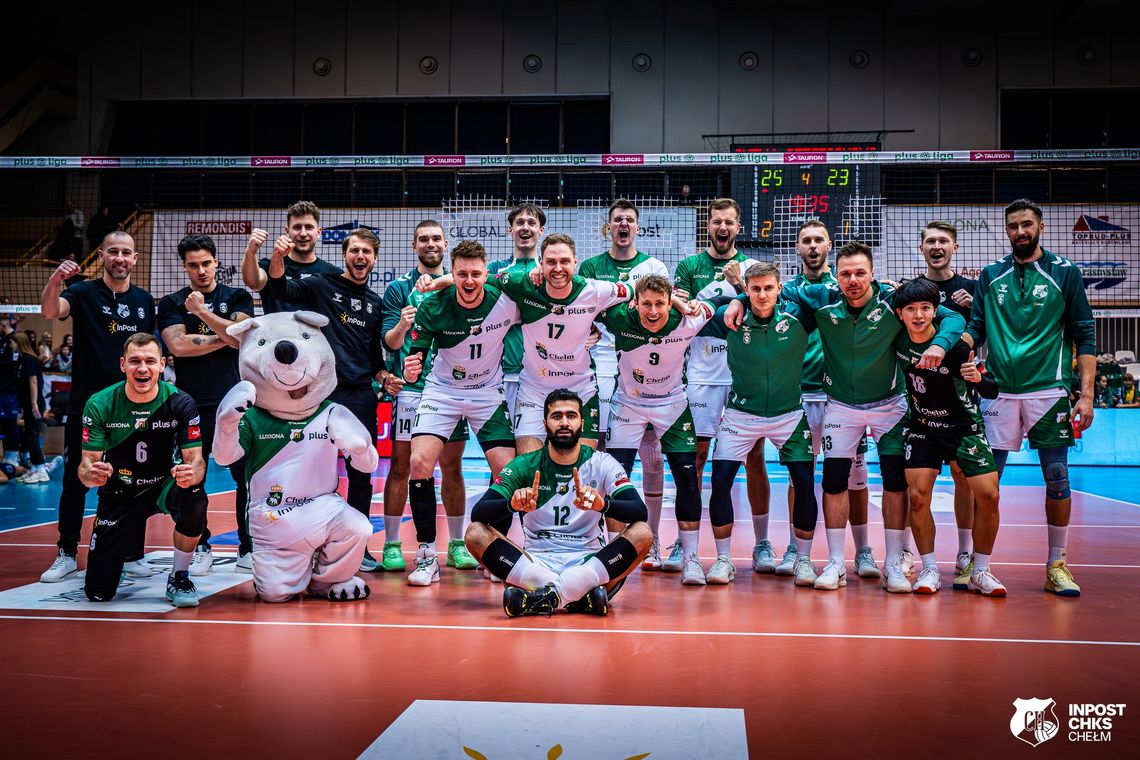 InPost ChKS Chełm zdobywa cenne punkty w PlusLidze InPost ChKS Chełm