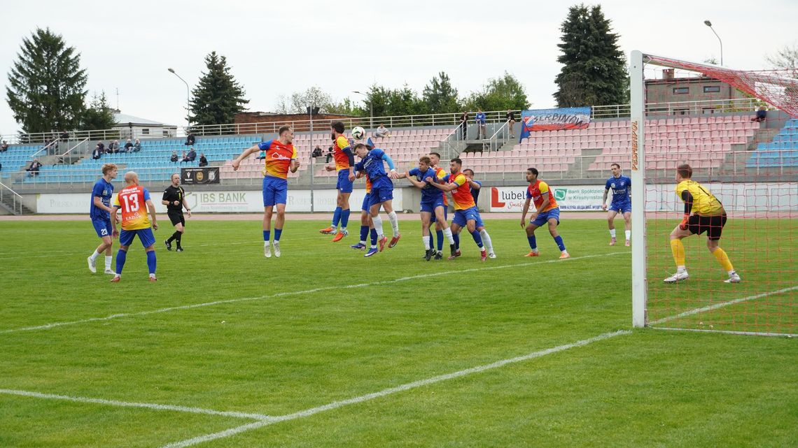 IV liga. Zostały cztery kolejki Start Krasnystaw - Huragan Międzyrzec Podlaski
