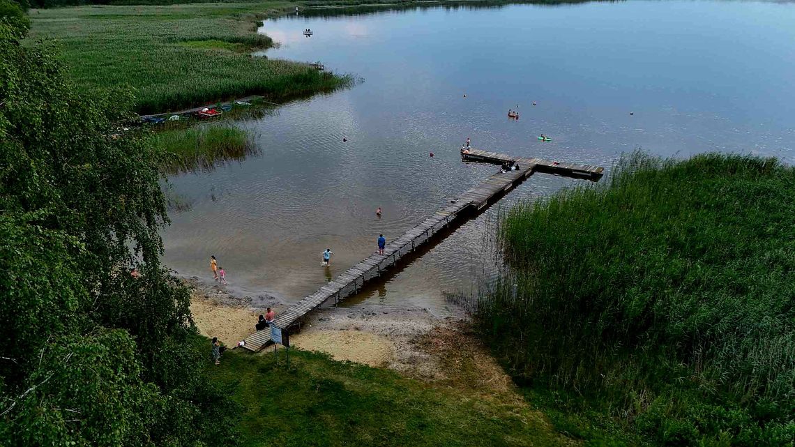 Gm. Urszulin. Jezioro Sumin znów otwarte dla kąpiących się