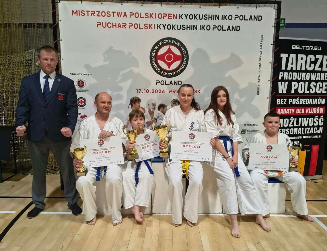Karatecy chełmskiego Kanku czterokrotnie stanęli na podium Klub Karate Kyokushin Kanku w Chełmie