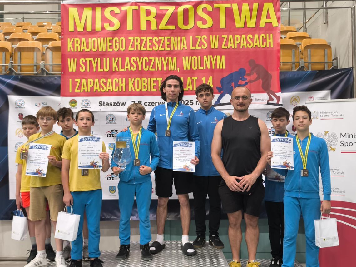 Kilkukrotnie zamknęli podium