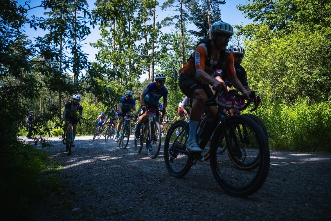 Kolarze GKK Peleton Okszów pokonali "setkę" Galicja Gravel Race