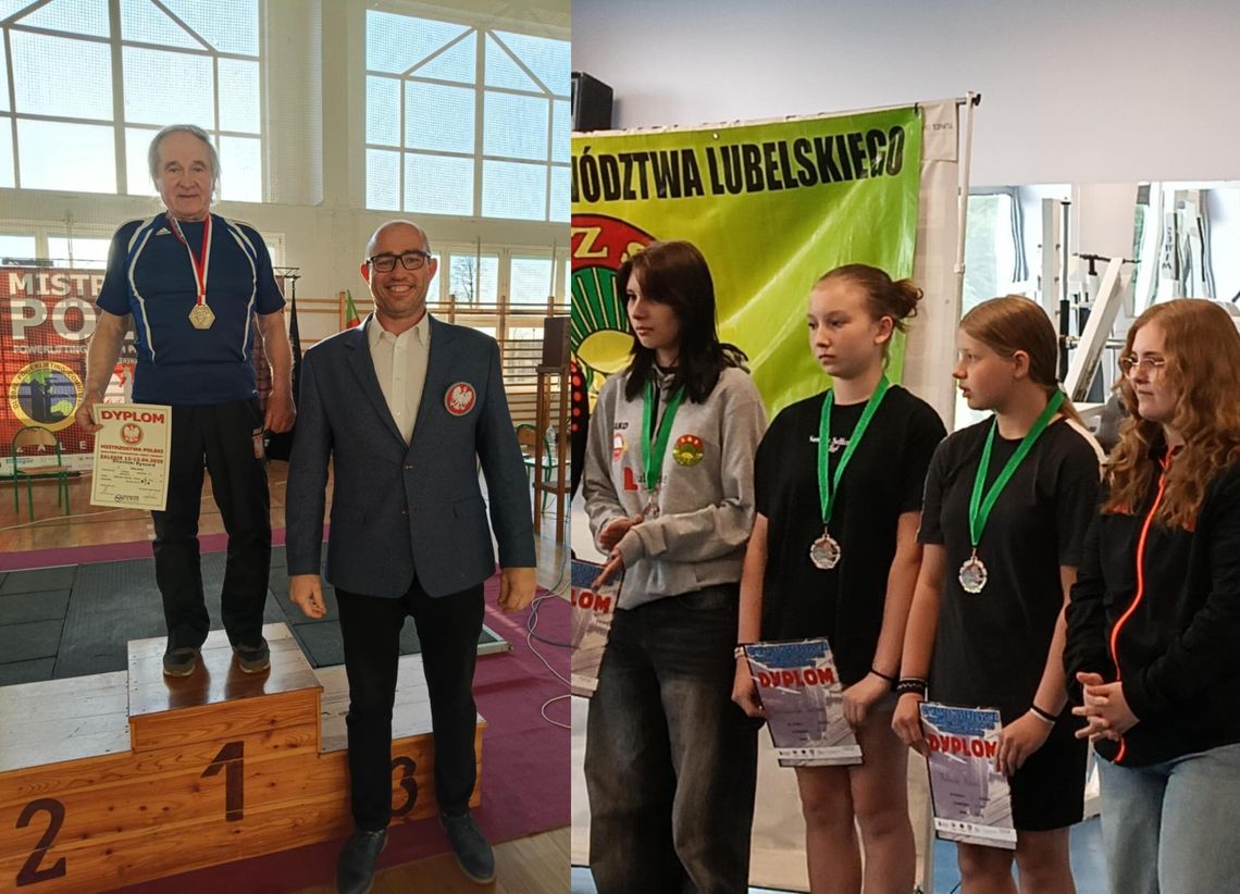 Kolejne krążki atletów