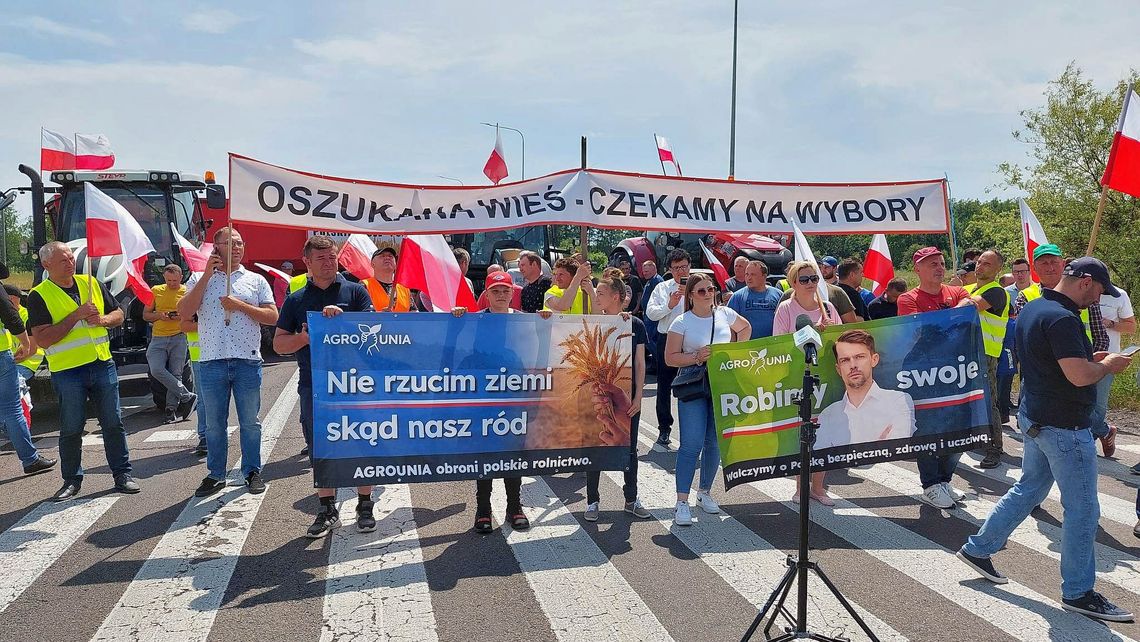 Gm. Dorohusk. Oszukana wieś się zjednoczyła. Kolejny protest środowisk rolniczych w Okopach [ZDJĘCIA+FILMY]