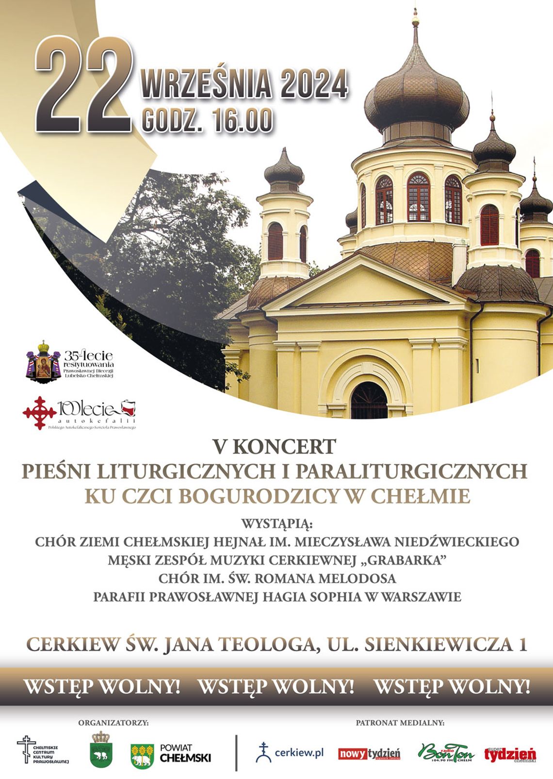 Chełm. Koncert ku czci Bogurodzicy – świętujemy jubileusze