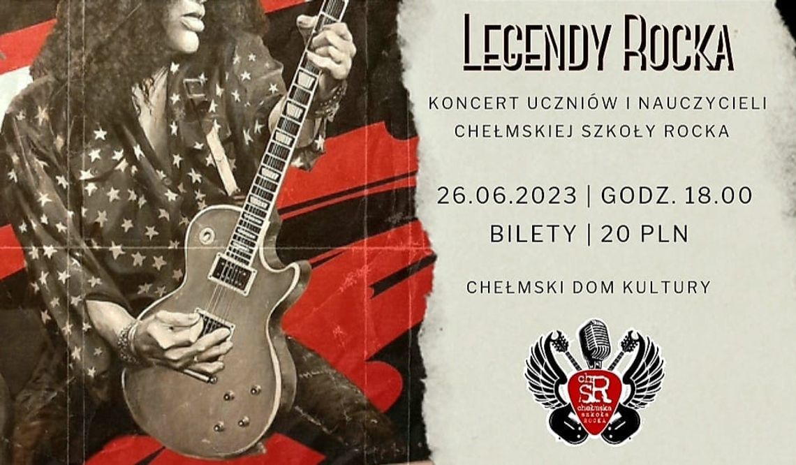 Koncert. W Chadeku zaśpiewają piosenki legend rocka