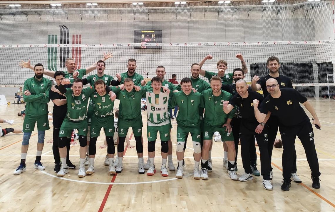 Kończą rok triumfem w Krakowie. ChKS Chełm pokonał AZS AGH Kraków 3:1