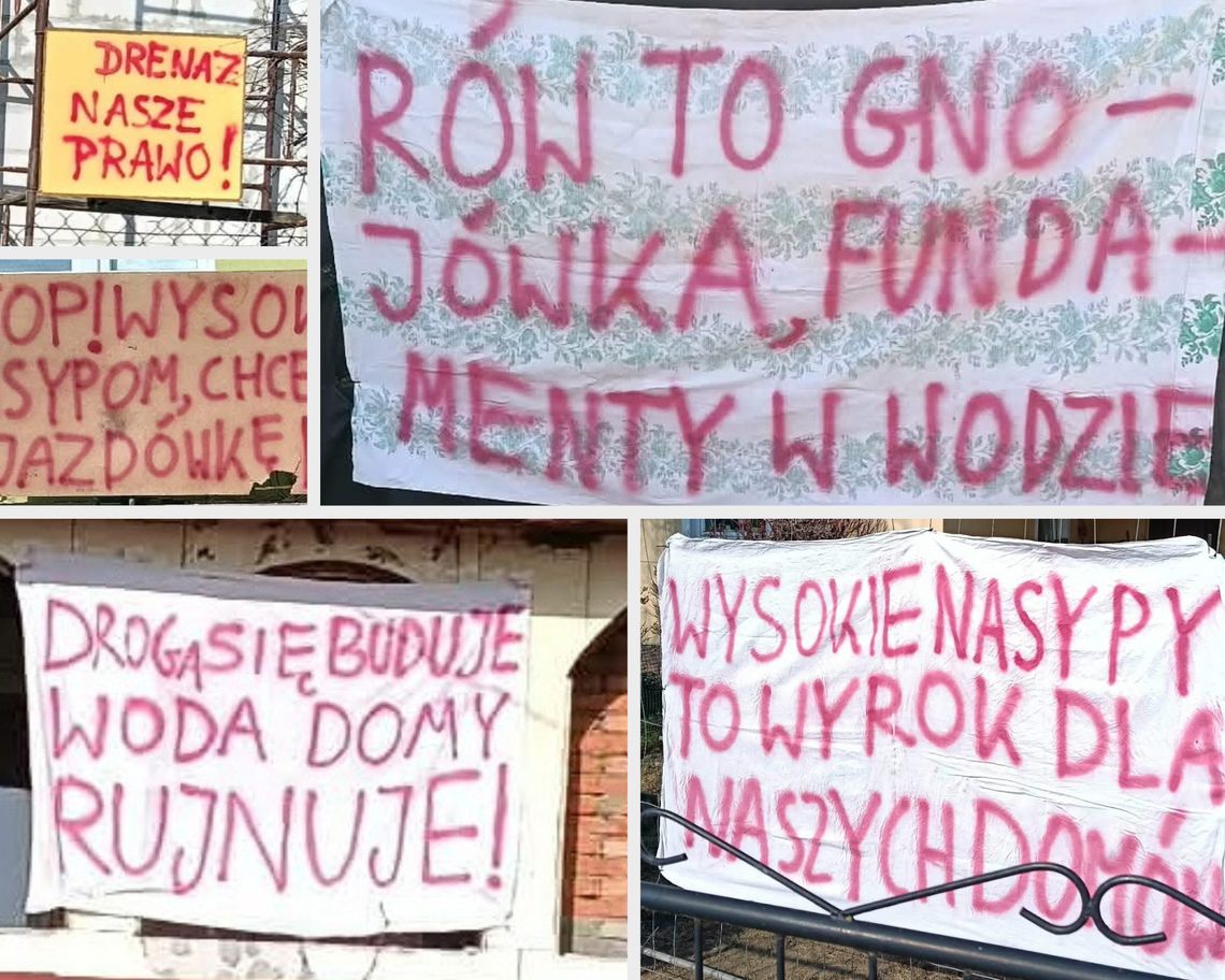 Krasnystaw. Dlaczego mieszkańcy ul. Kaczej protestują? Wywieszają banery a miasto prosi o cierpliwość Krasnystaw. Dlaczego mieszkańcy ul. Kaczej protestują? Wywieszają banery a miasto prosi o cierpliwość