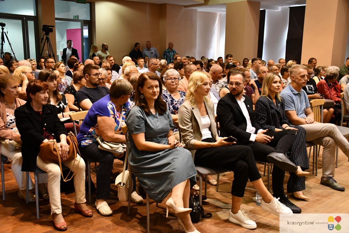 Krasnystaw. Budowa drogi ekspresowej S17 - mieszkańcy pytają, inwestor odpowiada [ZDJĘCIA]