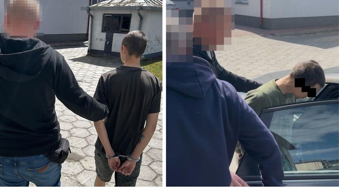 Krasnystaw. Czujny sąsiad udaremnił oszustwo. Recydywiści z Włoch i Ukrainy w rękach policji [FILM]