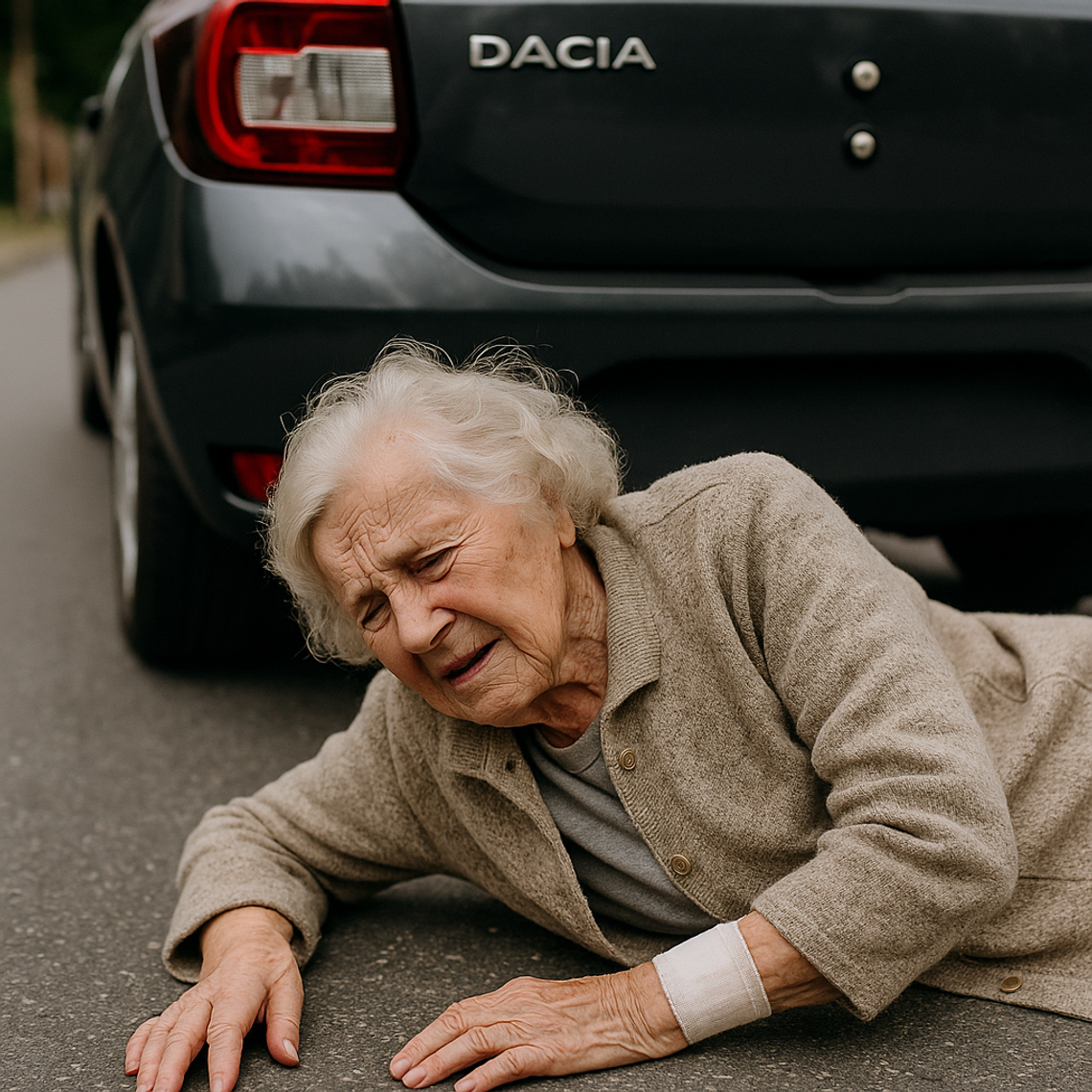 Krasnystaw. Groźne potrącenie na ul. Sobieskiego. 92-latka trafiła do szpitala