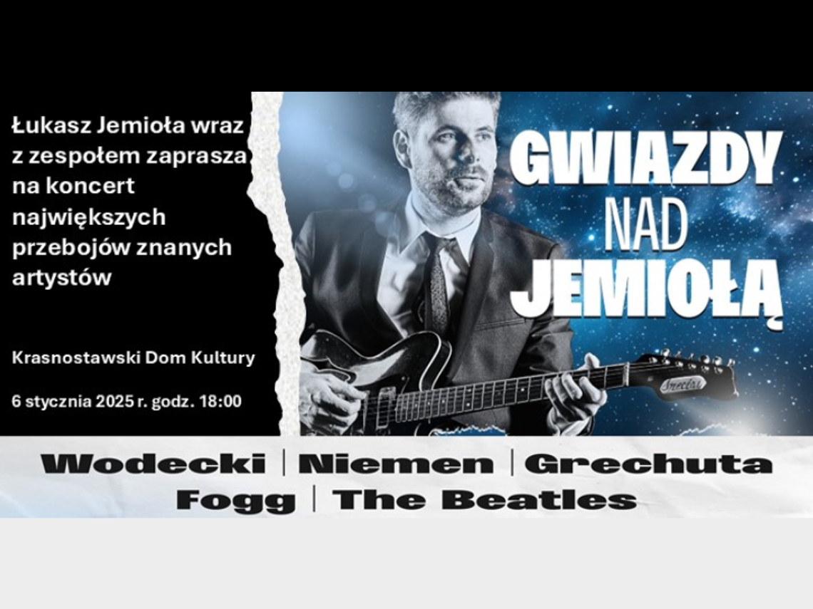 Krasnystaw. Koncert "Gwiazdy nad Jemiołą"