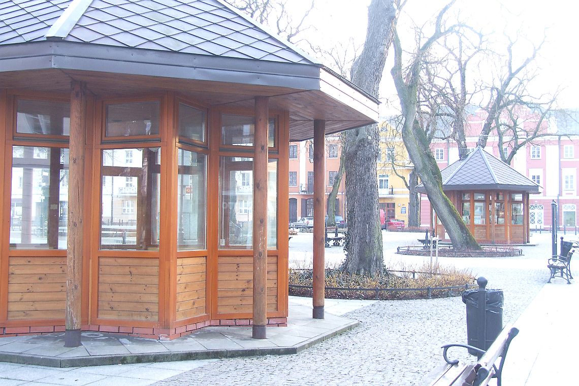 Krasnystaw. Kiosk handlowy do wynajęcia na lody i napoje