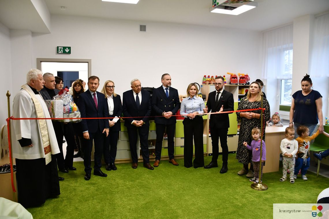 Krasnystaw. Kolejne miejskie inwestycje gotowe: modernizacja żłobka, budowa boiska, remont ul. Polnej