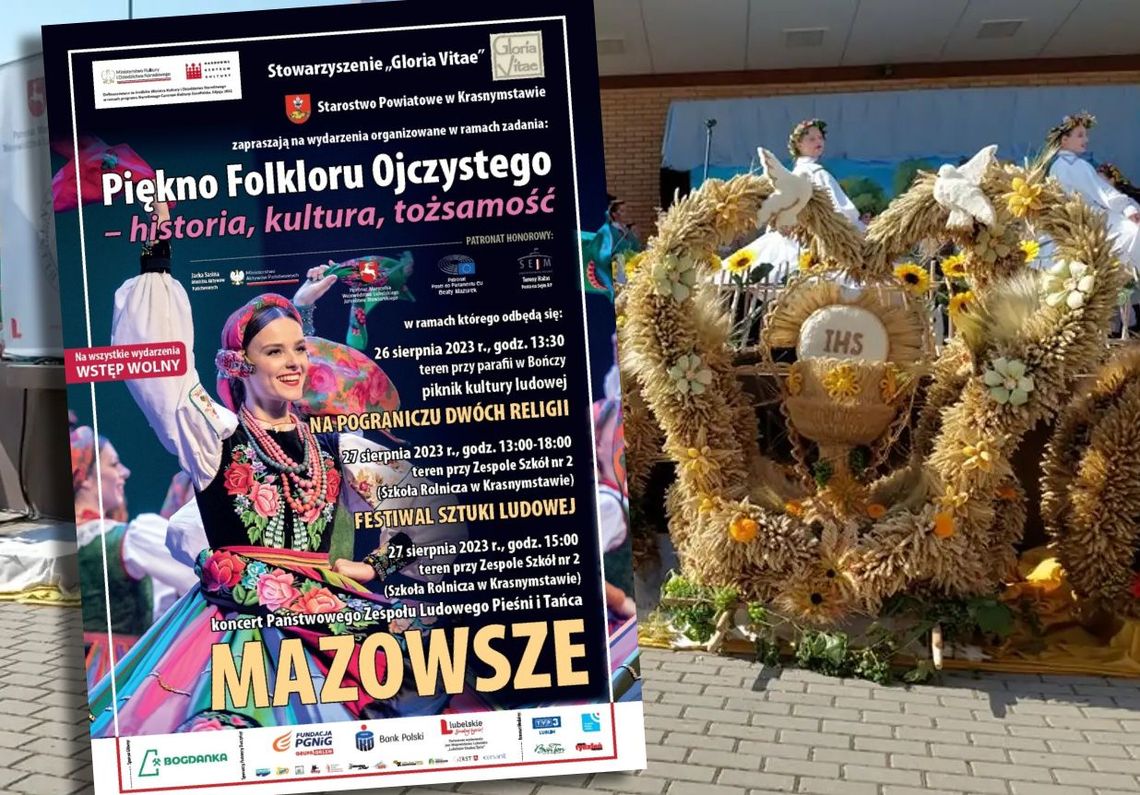 Krasnystaw. Mazowsze zaśpiewa i zatańczy na dożynkach powiatowych