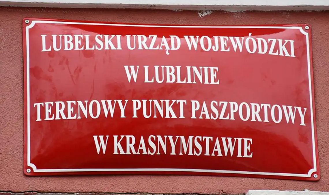 Krasnystaw. Pamiętaj, że paszport wyrobisz też w Krasnymstawie!