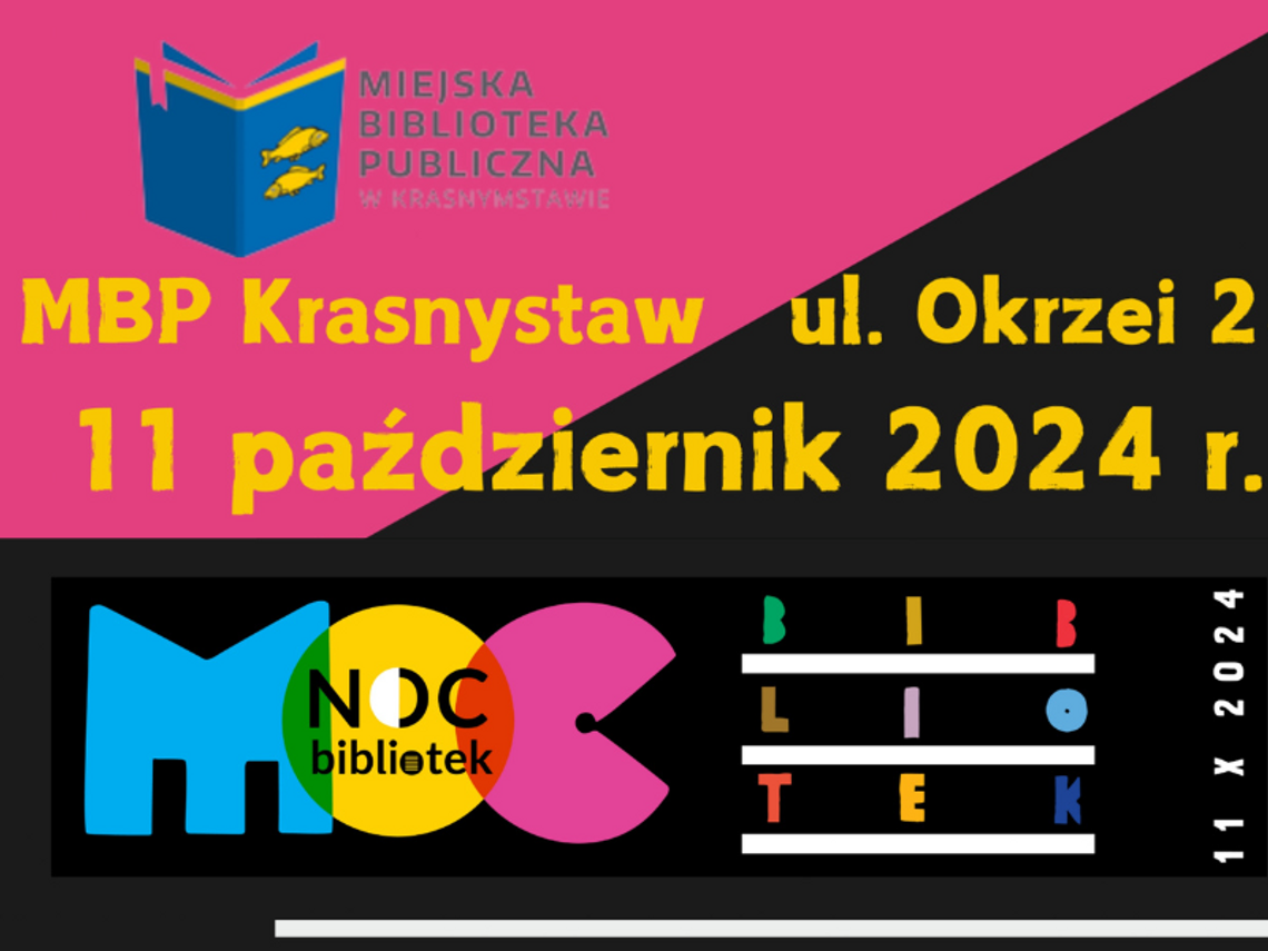 Krasnystaw. Noc Bibliotek pełna atrakcji