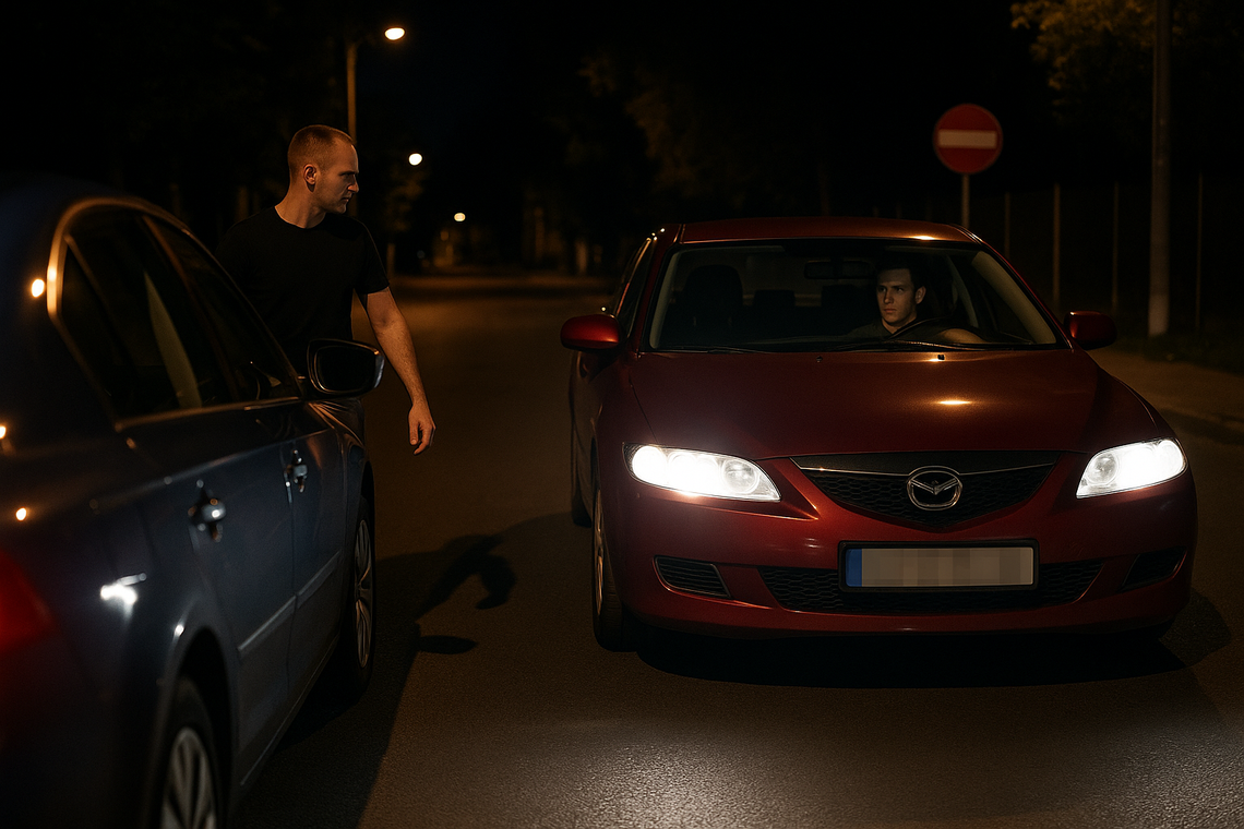 Krasnystaw. Policjant po służbie stanął na drodze pijanemu kierowcy