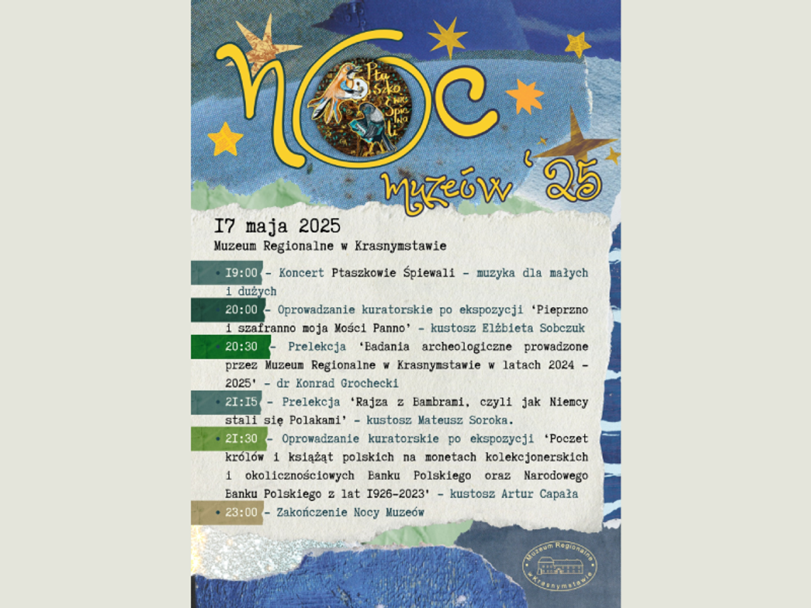 Krasnystaw. Noc Muzeów w Krasnymstawie. Program wydarzenia