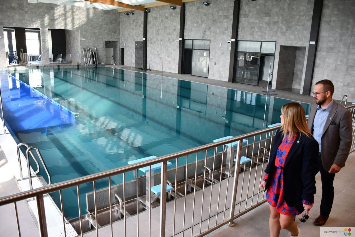 Krasnystaw. Przebudowa basenu na finiszu