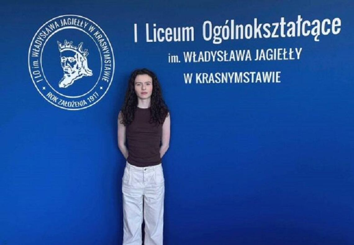 Krasnystaw. Sukces uczennicy „Jagiełły” w ogólnopolskiej olimpiadzie chemicznej