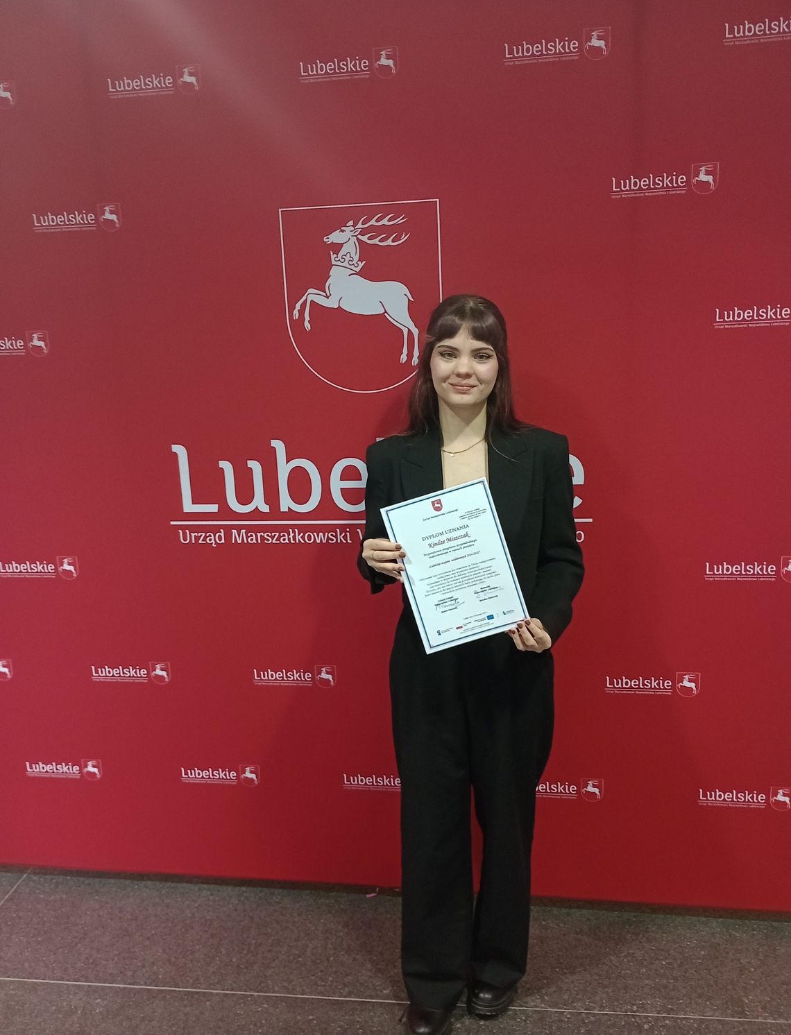 Krasnystaw. Uczennica I LO w gronie stypendystów Marszałka Województwa Lubelskiego