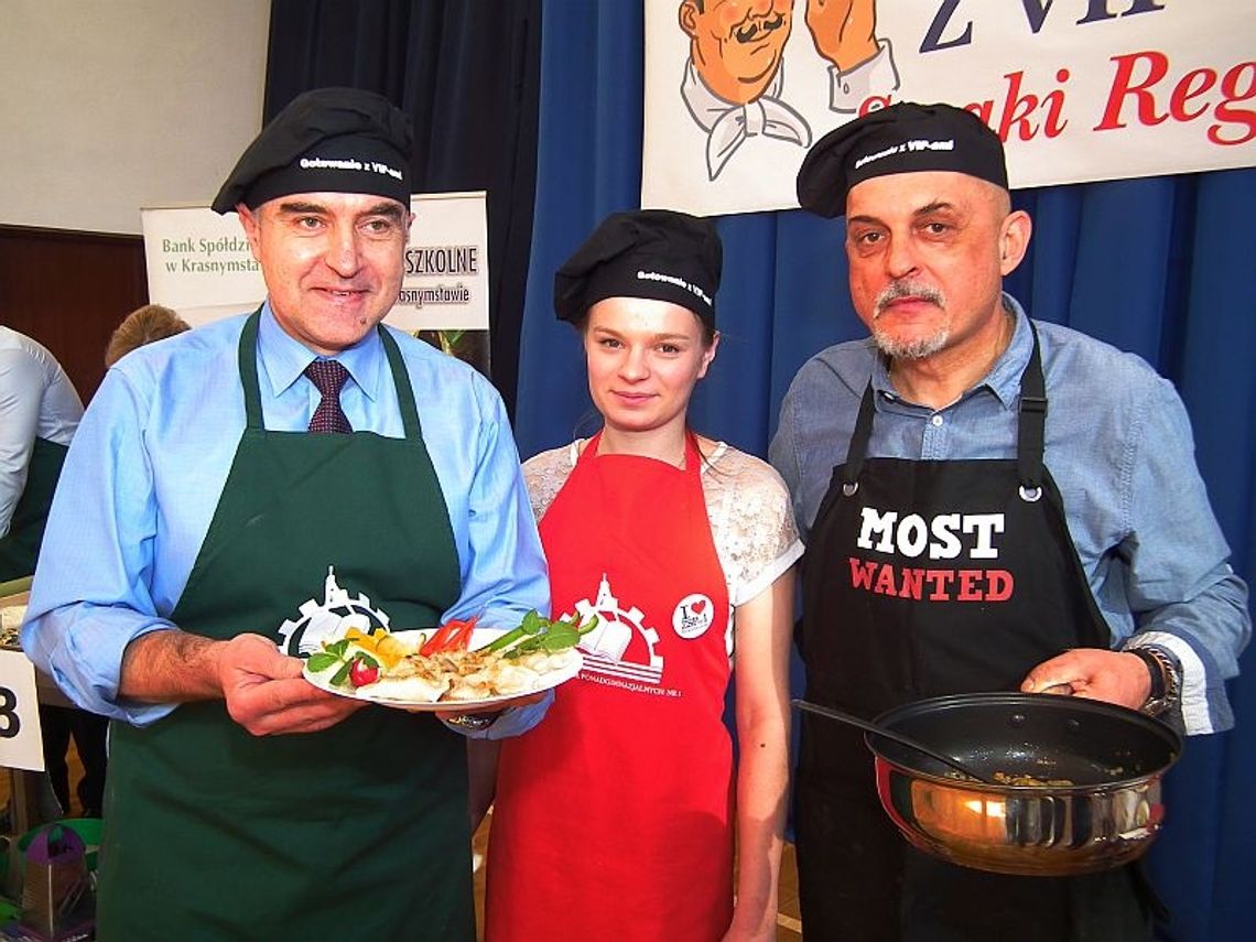Krasnystaw: VIPy w roli szefów kuchni [VIDEO]