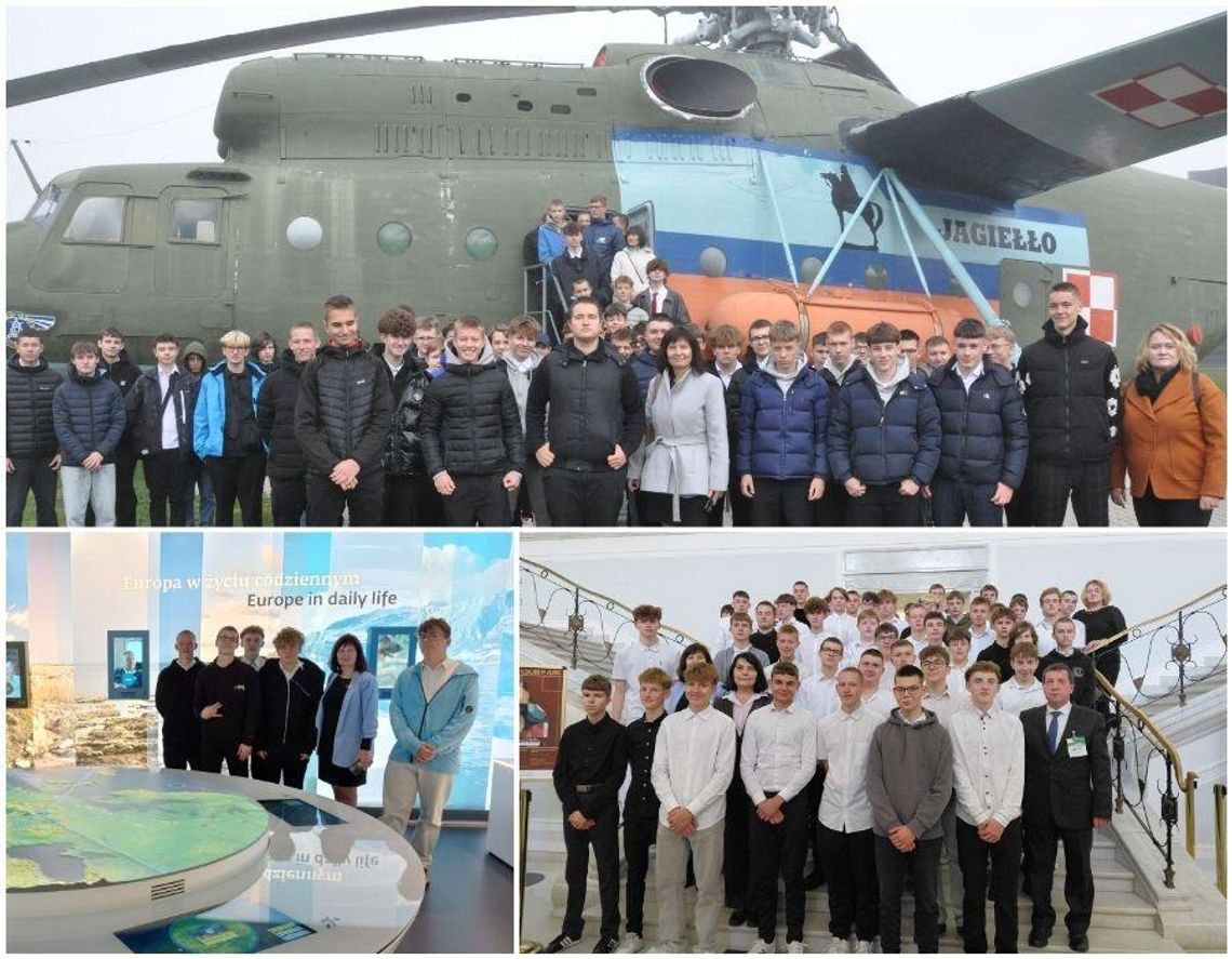 Krwiodawcy z Zespołu Szkół Technicznych w Chełmie w Sejmie RP [ZDJĘCIA]