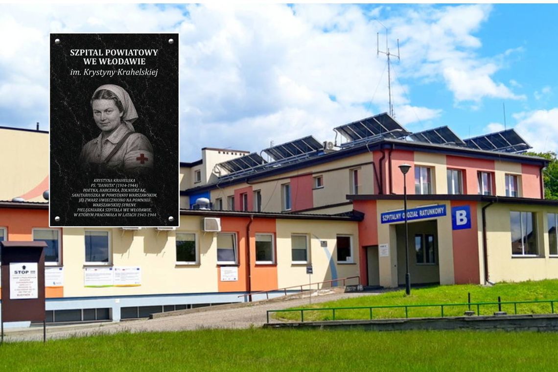 Krystyna Krahelska patronką włodawskiego szpitala Krystyna Krahelska patronką włodawskiego szpitala