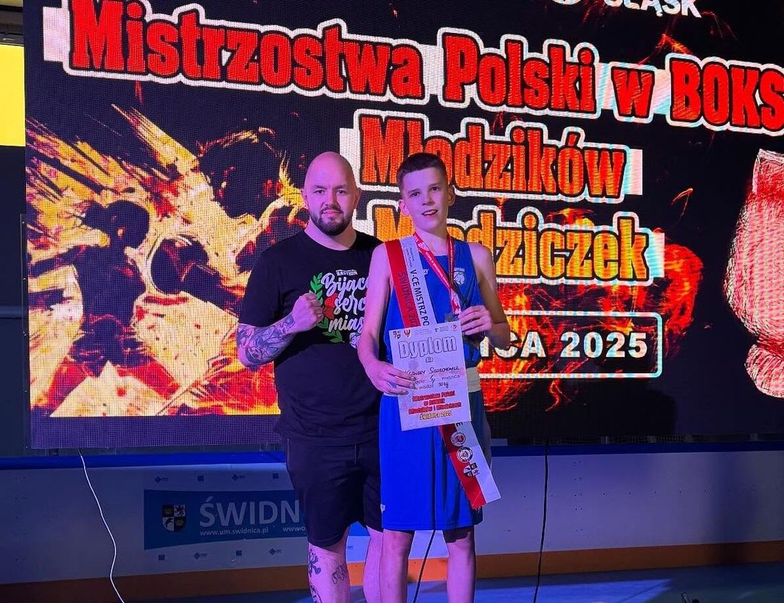 Ksawery sięgnął po srebro