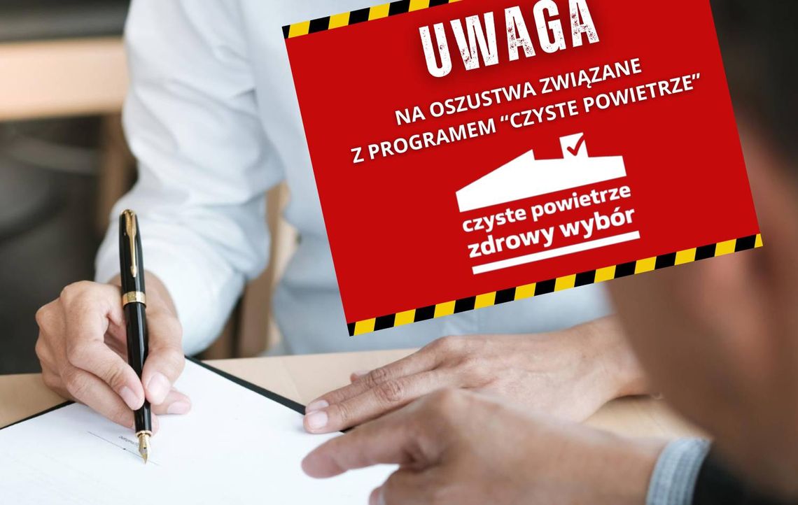 Na terenie gminy Wyryki pojawiają się próby wyłudzeń pod szyldem programu „Czyste Powietrze”.