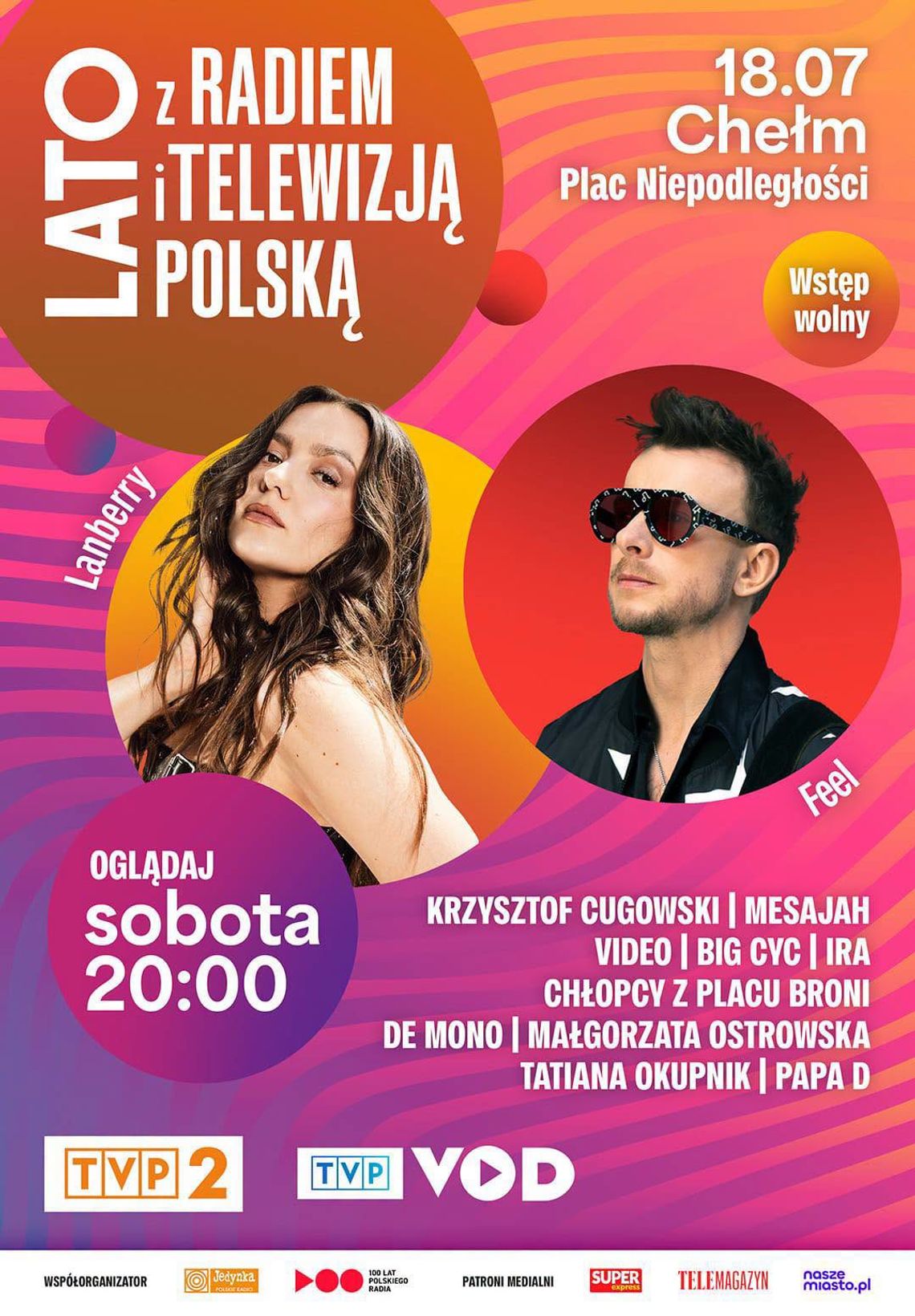 Lato z Radiem i Telewizją Polską wraca do Chełma. Znamy gwiazdy i miejsce koncertu