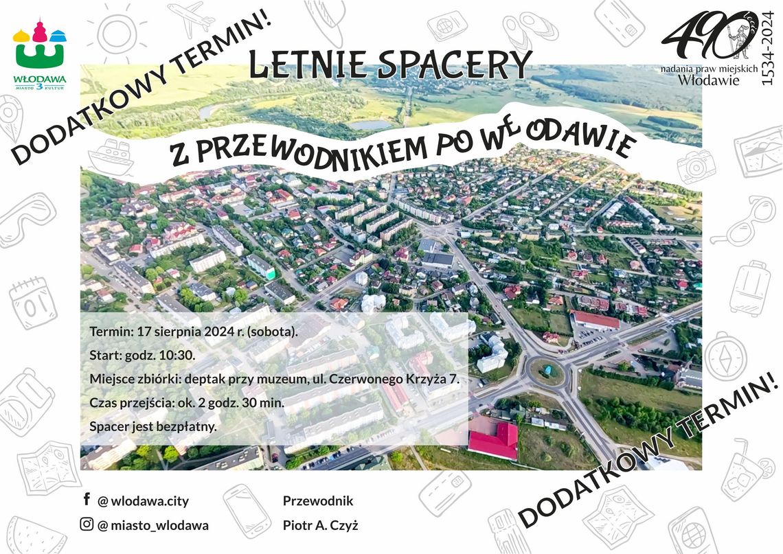 Letnie spacery po Włodawie z przewodnikiem